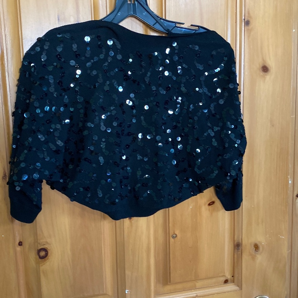 2 for the higher price! Sequin bolero!!